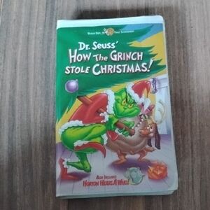 Dr. Seuss' How the Grinch Stole Christmas VHS